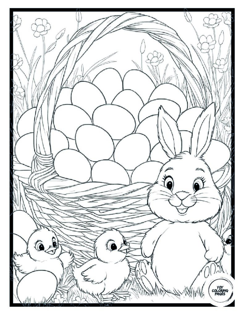 easter coloring pages
