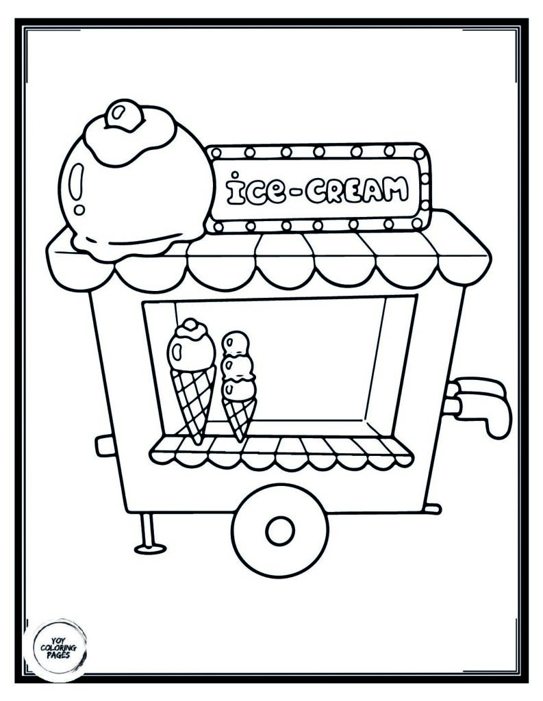 kawaii coloring pages