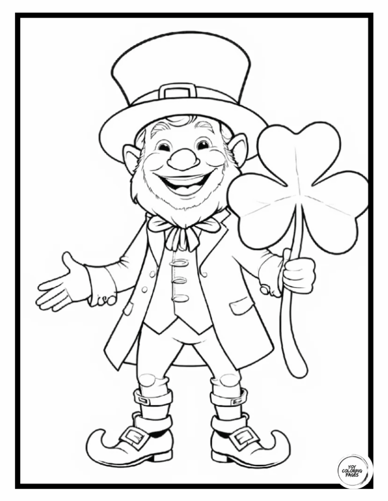 St. patrick's day coloring pages
