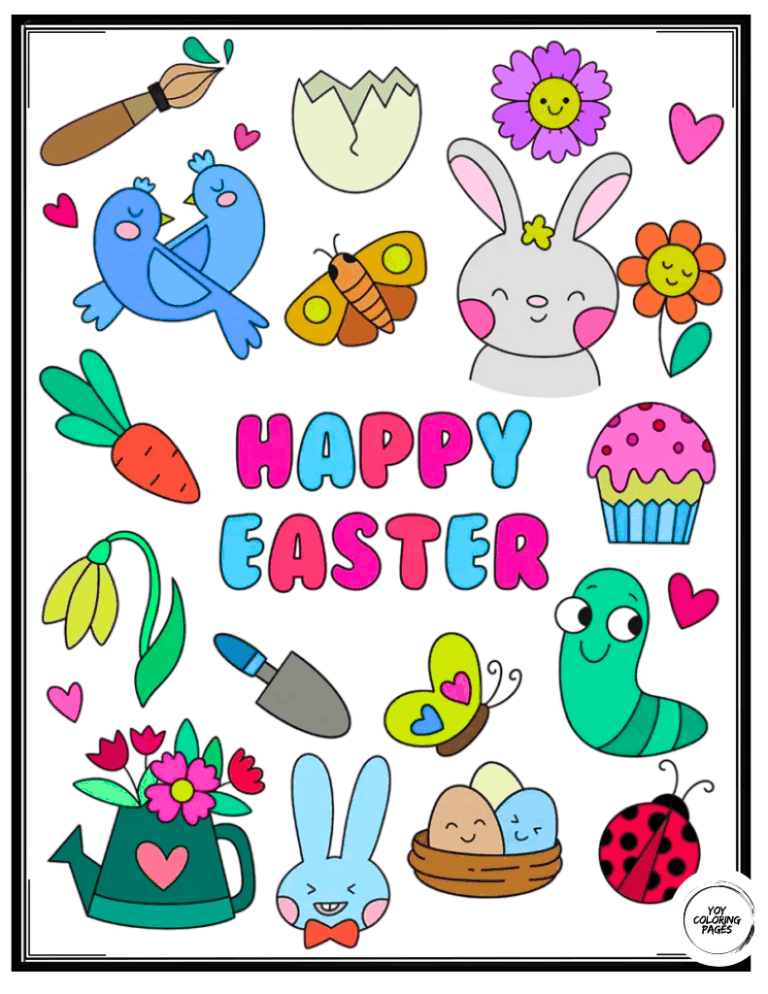 finished easter coloring pages 03
