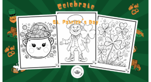 25 Free Printable St. Patrick’s Day Coloring Pages