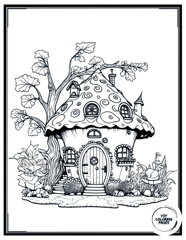 Aesthetic Floral design coloring page 1 1 pdf
