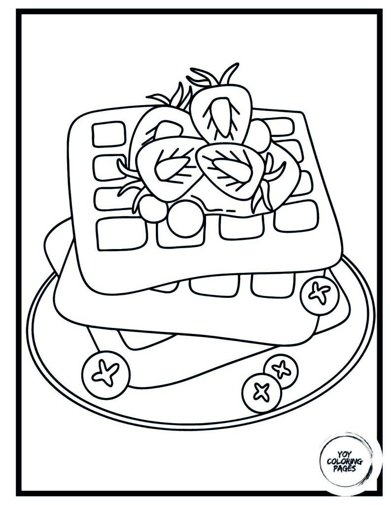 Box of Chocolate Covered Strawberries Coloring Sheet pdf
