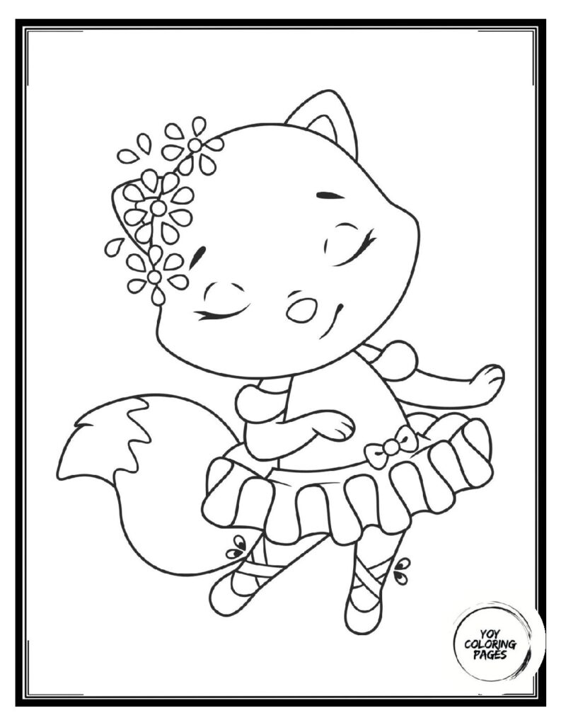 ballerina coloring pages

