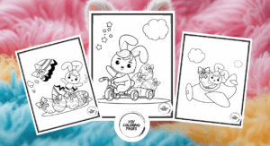 Easter Bunny Coloring Page