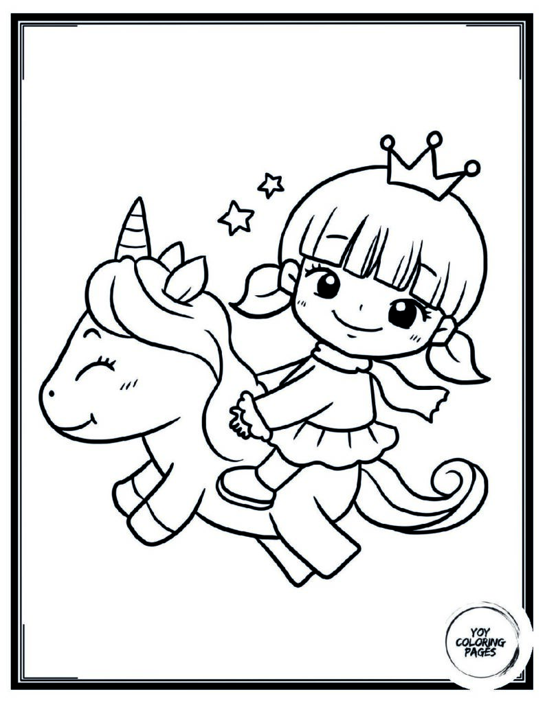 Kawaii and Anime Inspired Coloring Page 2 pdf