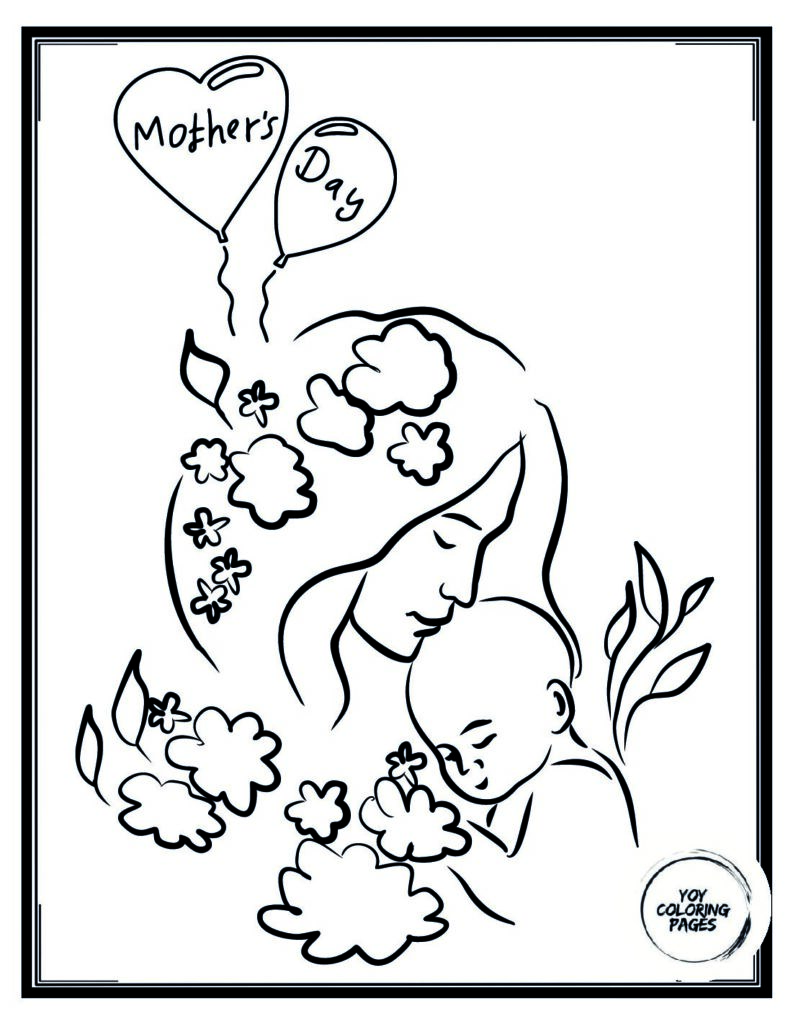 grandma coloring pages
