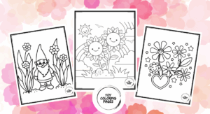 Spring Coloring Page