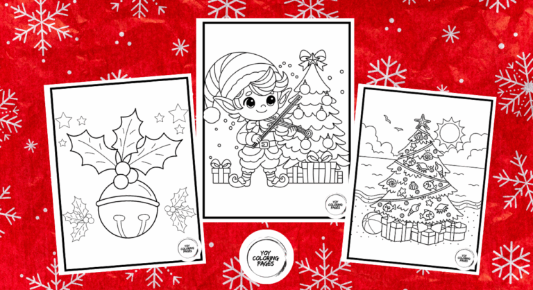 21 Christmas Tree Coloring Pages (Free & Printable Fun for All Ages)